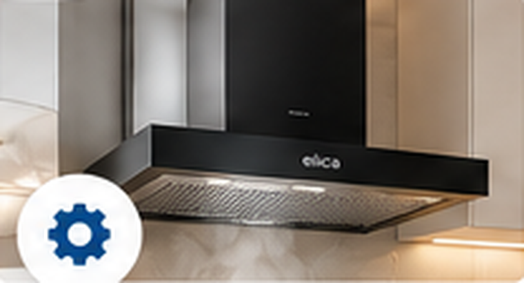 Kitchen chimney installation service illustration